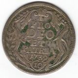 Z&uuml;rich 10 Schilling 1739 - ss+